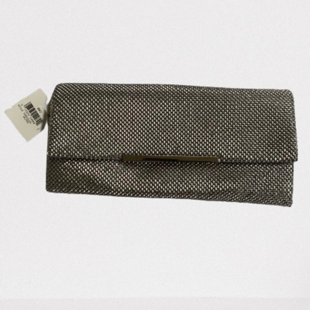 Original Inc International Concepts Sparkle Shoulder Clutch - Silver